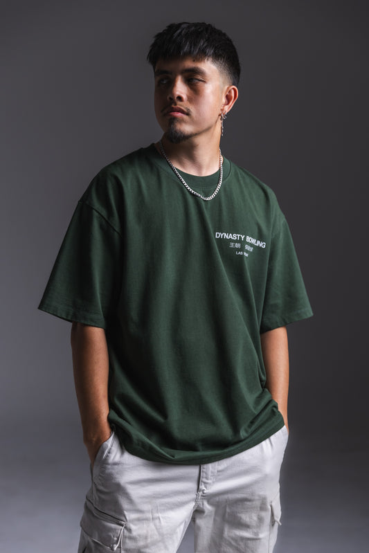 FOUNDATIONS HEAVYWEIGHT TEE - FOREST GREEN