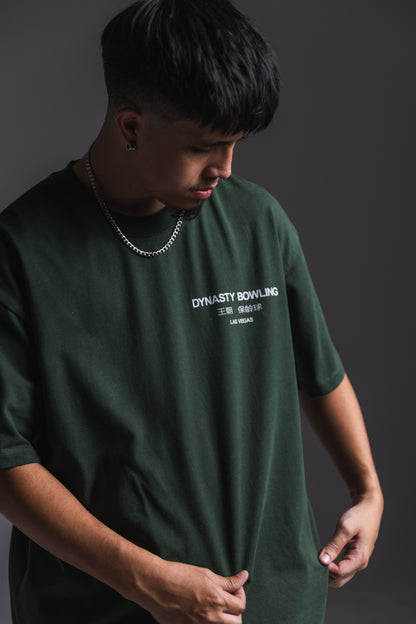 FOUNDATIONS HEAVYWEIGHT TEE - FOREST GREEN