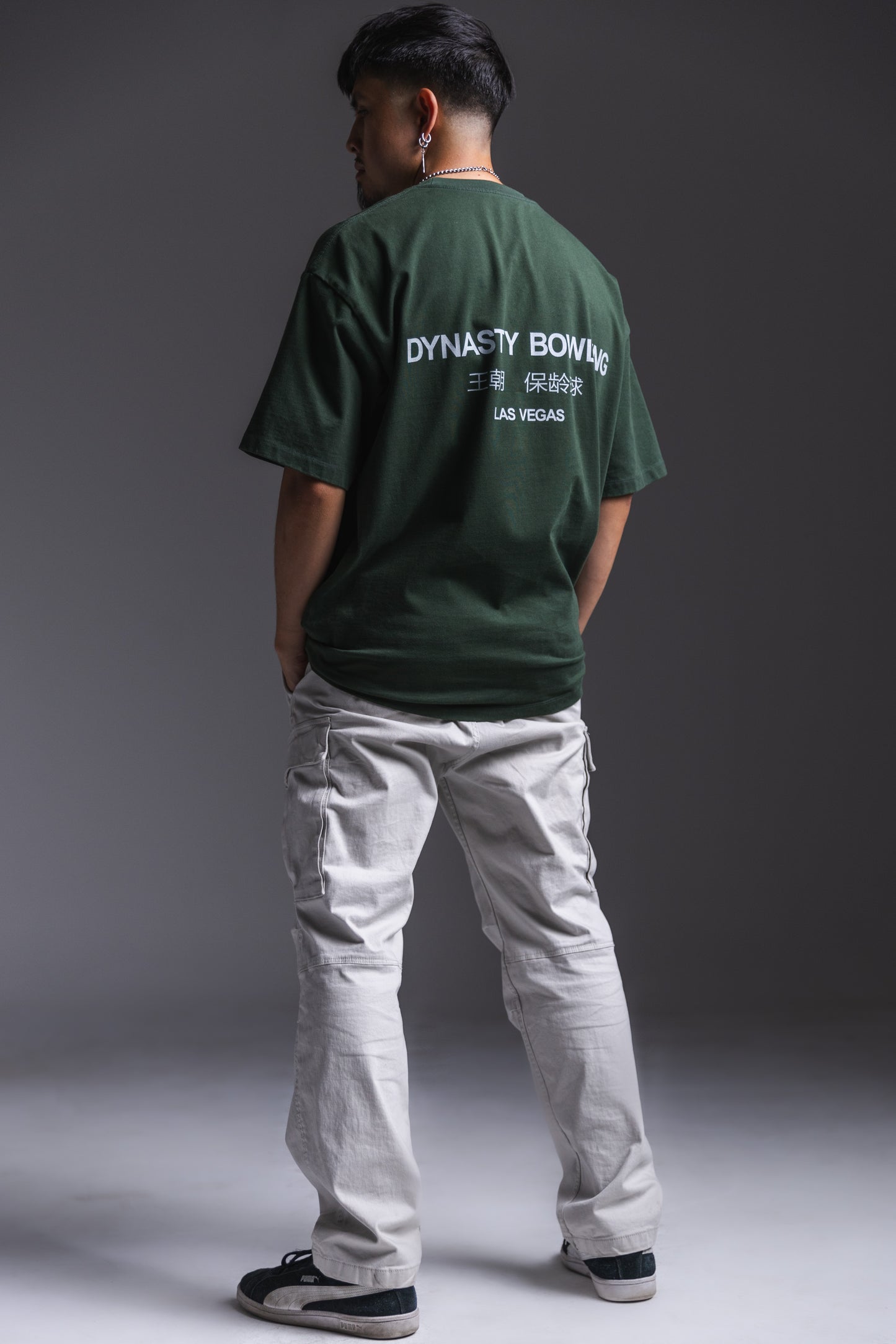 FOUNDATIONS HEAVYWEIGHT TEE - FOREST GREEN