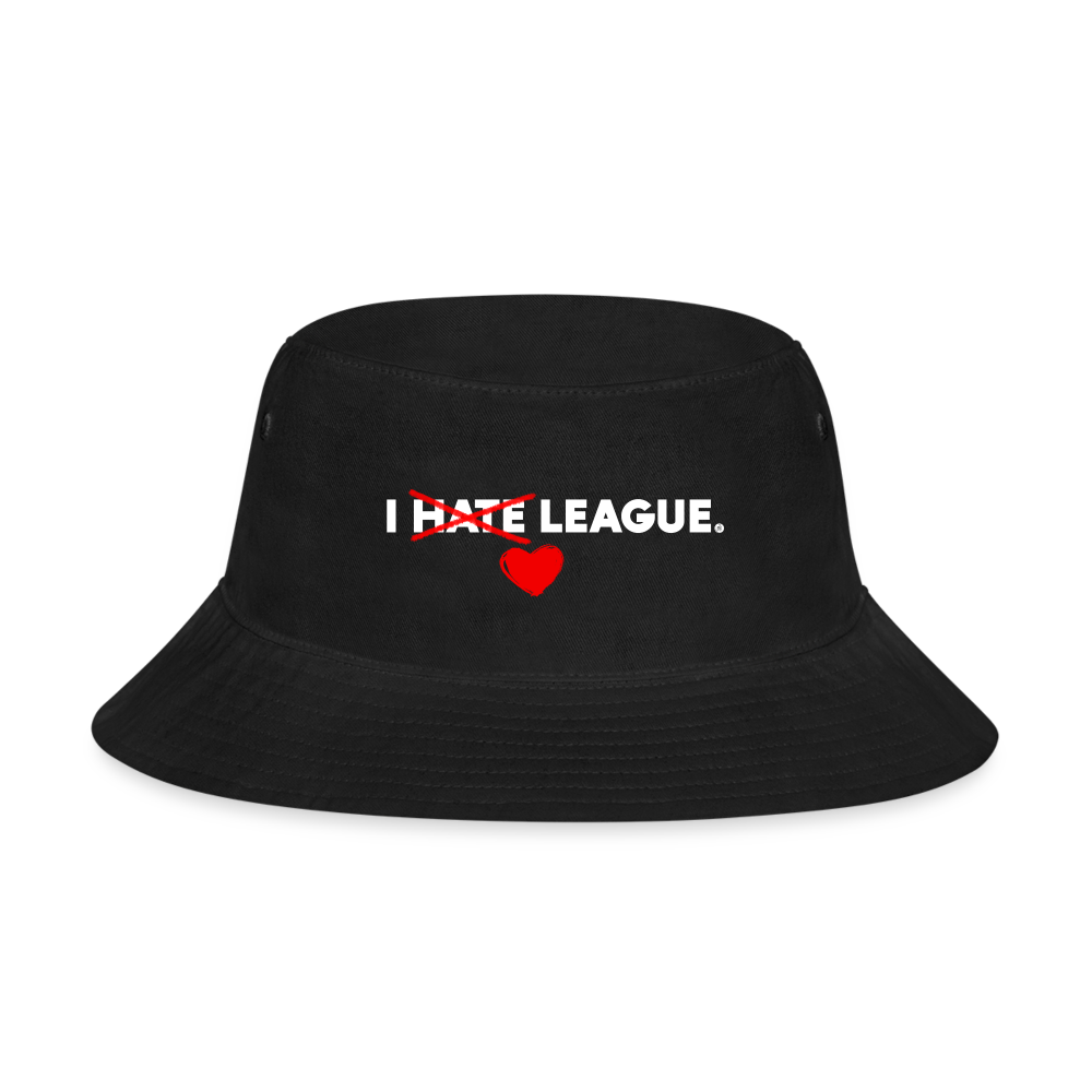 I LOVE LEAGUE - Bucket Hat - black