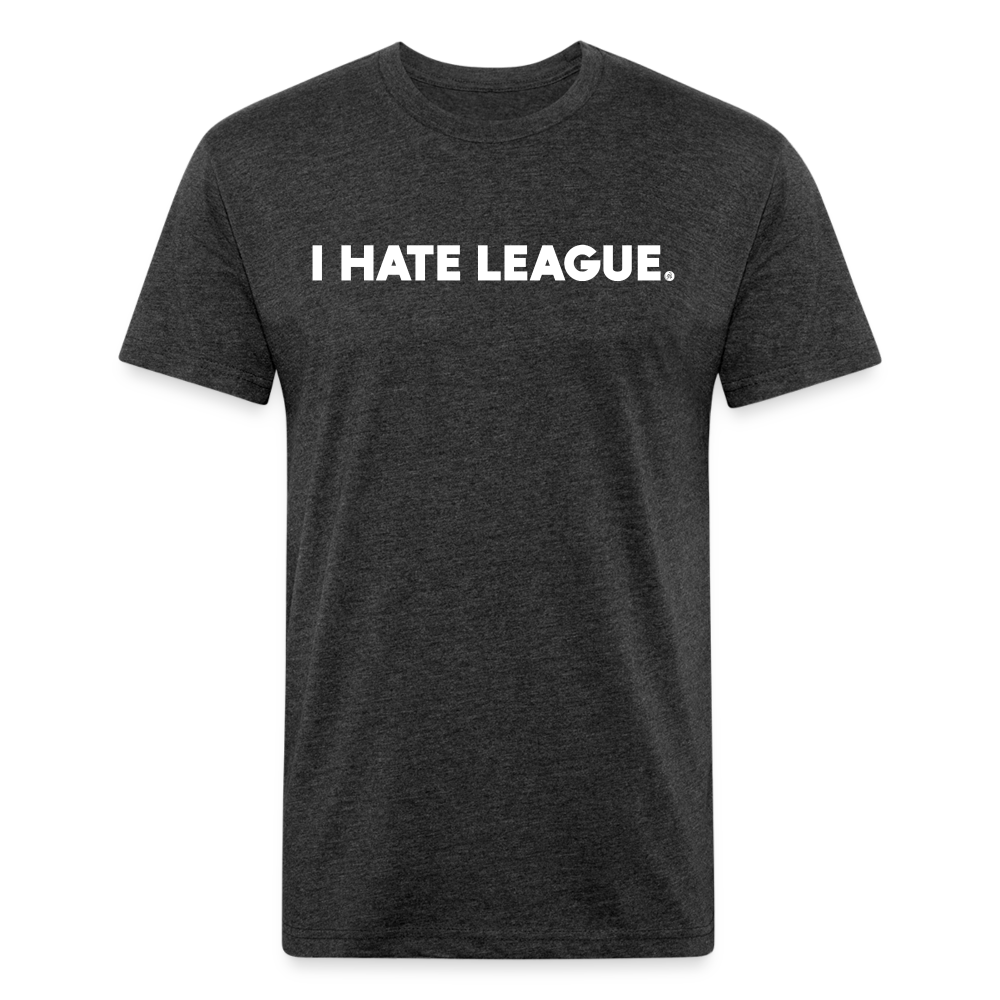 I HATE LEAGUE - Tee - heather black