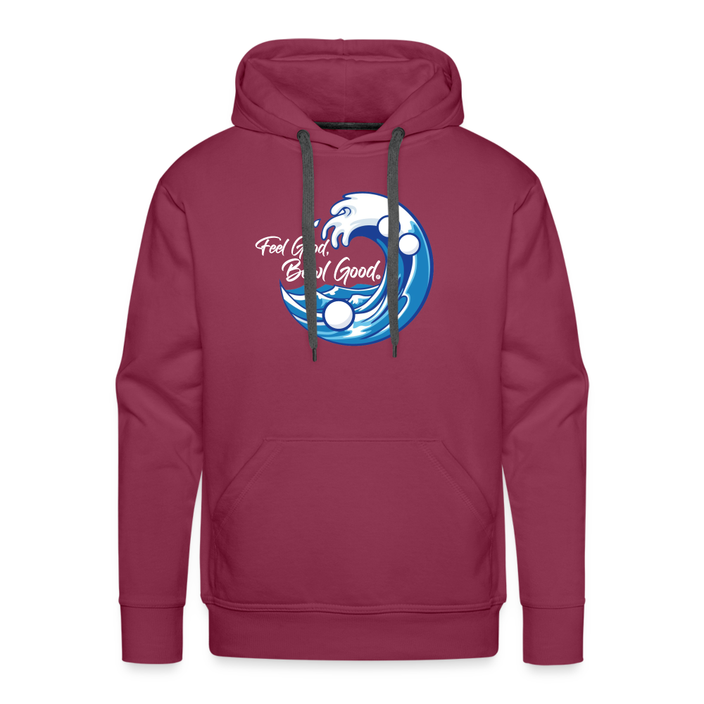 FEEL GOOD, BOWL GOOD - Hoodie - burgundy