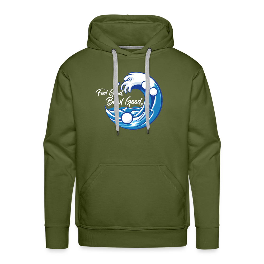 FEEL GOOD, BOWL GOOD - Hoodie - olive green