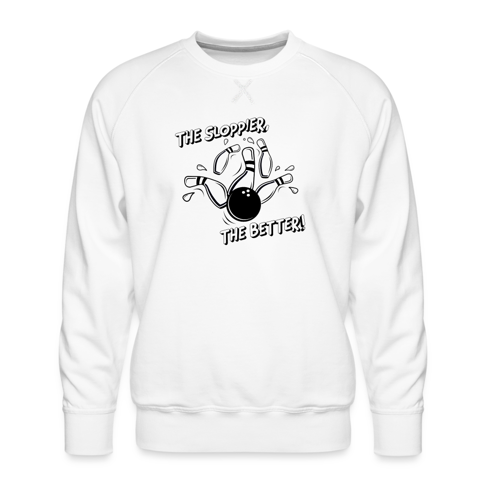 THE SLOPPIER, THE BETTER - Sweatshirt - white